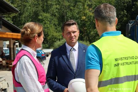 Ministrica Alenka Bratušek obiskala tudi Kamnik (2)
